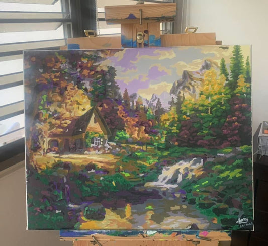 Paisaje de un río